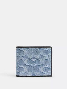 Coach 3-In-1 Wallet In Loved Signature Denim NWT
